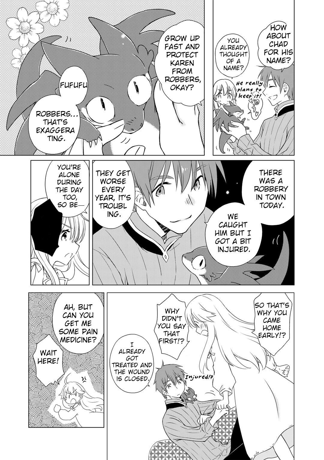 Cheat Home Garden — Maybe I’m the real Spirit Princess, but I’ll just farm. Chapter 5 - . Page 13